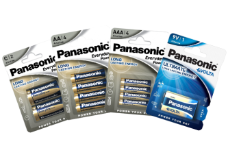 PROMO 4 + 1 sur la gamme des piles Panasonic